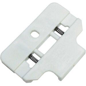 GARDINIA Gardinenstangenhalter »Deckenclip«, (2 St.), Serie... weiss Größe Länge: 5,6 cm