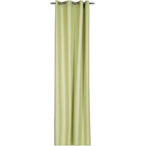 Gözze Vorhang »Linus Ösenschal«, (1 St.), HxB: 245x140, Uni Panamagewebe grün Größe 245 cm