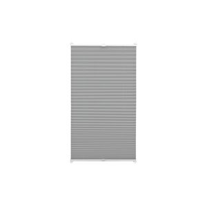 GARDINIA Plissee »Easyfix 2 Bedienschienen«, blickdicht Grau Größe 130 cm