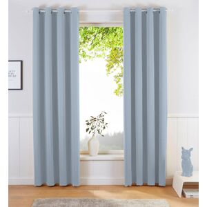 GOODproduct Verdunkelungsvorhang »Barcell«, (1 St.), blickdicht, nachhaltig,... blau Größe 245 cm