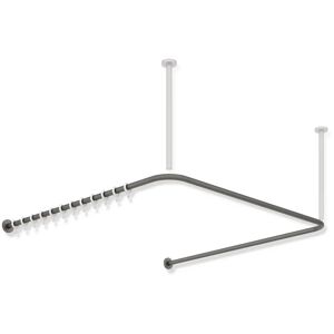 HEWI System 900 Vorhangstange U-förmig, für Duschwanne 150 x 150 cm