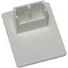 GARDINIA Klebeträger, (Set, 4 St.), mit Qualitäts-Klebe-Pads von tesa® weiss  B/H: 2,5 cm x 4 cm