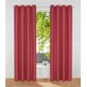 my home Vorhang »Raja«, (2 St.), 2er-Set, Bestseller, einfarbig, modern,... rot  295 cm