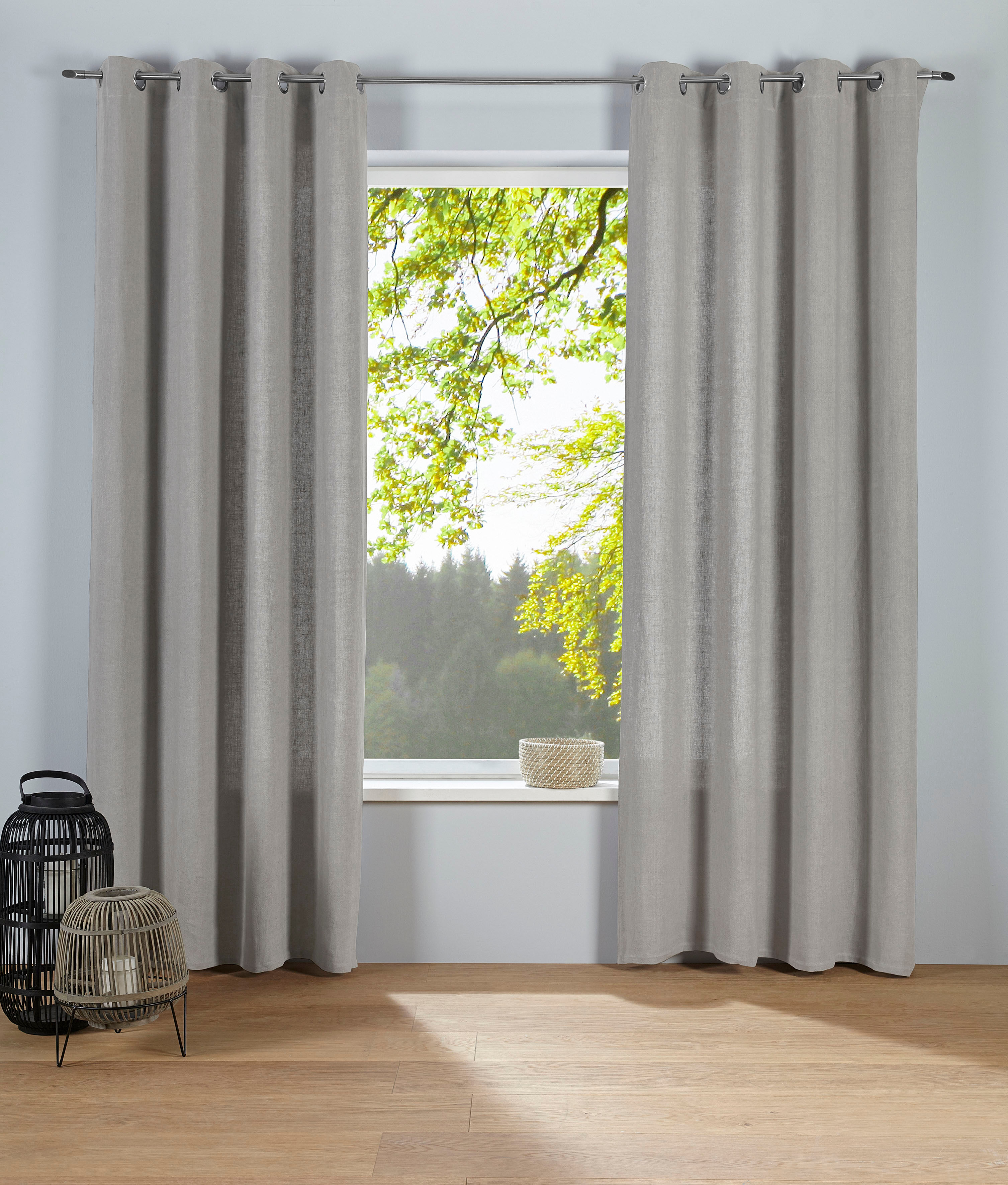 Guido Maria Kretschmer Home&Living Vorhang »Leinen«, (1 St.) grau