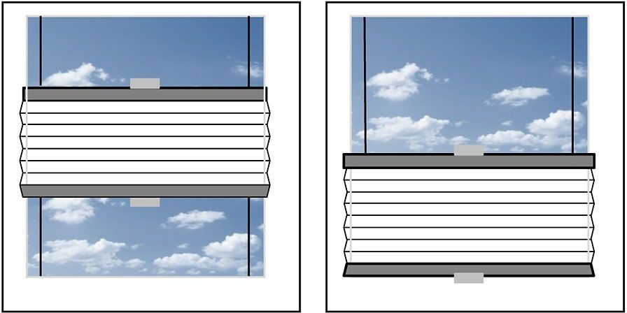 sunlines Dachfensterplissee »StartUp Style Honeycomb VD«, abdunkelnd,... blau