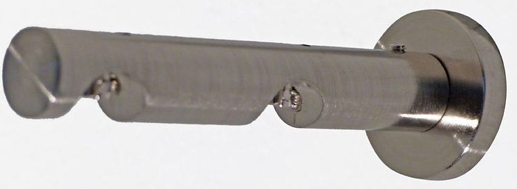 indeko Träger, (1 St.), ø 16 mm für Innenlaufsysteme silberfarben  Ø 1,6 cm