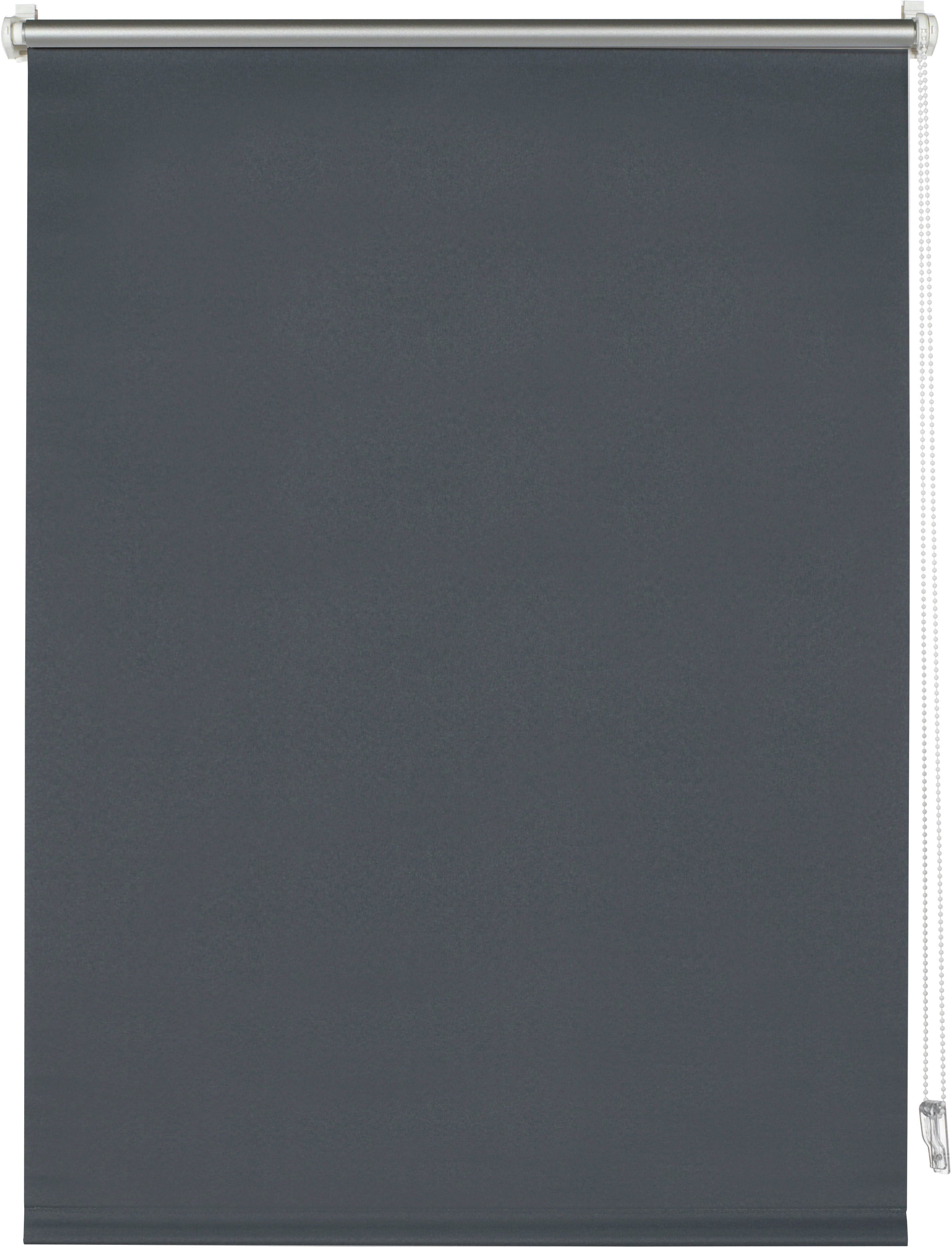 my home Seitenzugrollo »Thermo Klemmrollo«, verdunkelnd, freihängend grau Größe