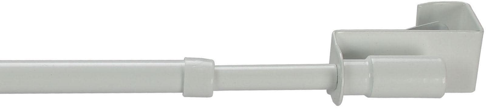 Liedeco Scheibenstange »Easy-Fix«, 1 läufig-läufig, ausziehbar weiss Größe 45 - 75 cm (Länge) 75 - 125 cm (Länge)