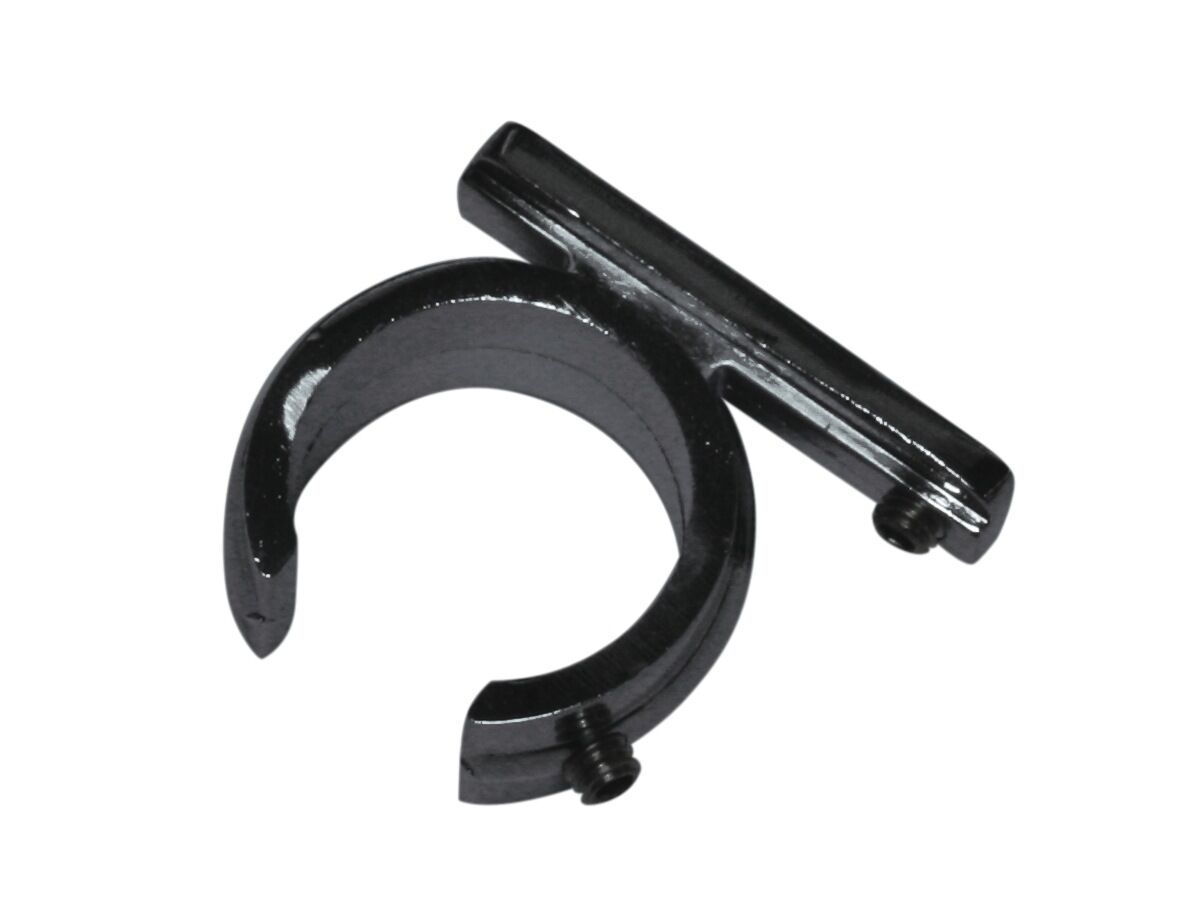 GARDINIA Verbinder »Ring-Adapter für Universalträger«, (2 St.),... schwarz Größe L/B: 4/2 cm