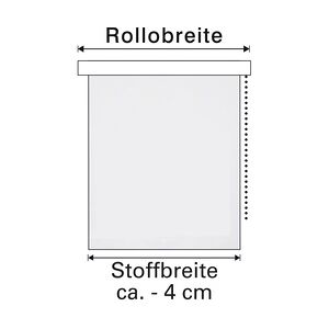 Gardinia EasyFix Doppelrollo schwarz 60 x 150 cm