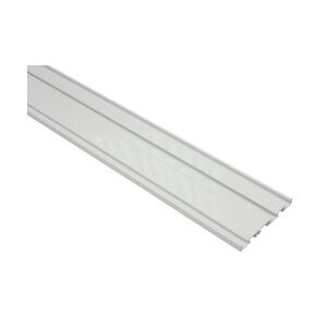 Gardinia Aluminium-Vorhangschiene 3-läufig, weiß, 150 cm