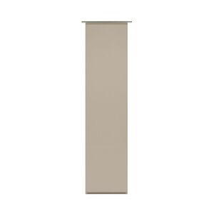 Gardinia Flächenvorhang Uni beige, 60 x 245 cm