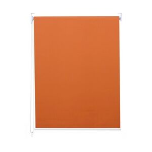 Mendler Rollo HWC-D52, Fensterrollo Seitenzugrollo Jalousie, 50x160cm Sonnenschutz Verdunkelung blickdicht ~ orange