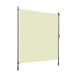 vidaXL Außenrollo 200 x 270 cm Creme