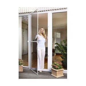 Weitere tesa Fliegenschutz-Tür COMFORT 100 x 220 cm - Aluminium weiß, individuell kürzbar