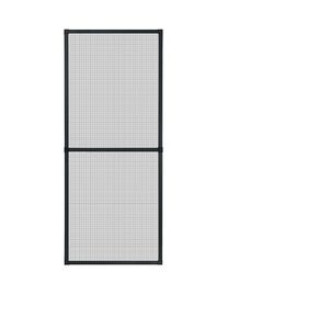 APANA Fliegengitter Insektenschutz Fenster Alu Rahmen nach auf Maß ohne Bohren Bausatz,Farbe:anthrazit (RAL7016),Größe (Breite x Höhe):130 x 240 cm