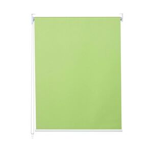 Mendler Rollo HWC-D52, Fensterrollo Seitenzugrollo Jalousie, 40x160cm Sonnenschutz Verdunkelung blickdicht ~ hellgrün