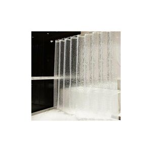 AMIRROR SMART UG Duschvorhang 180 x 200 cm, 100 % halbtransparentes EVA, wasser- und schimmelresistent