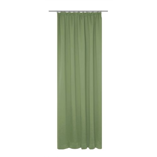 Wirth Vorhang WIRTH „Dim out“ Gardinen Gr. 365 cm, Kräuselband, 142 cm, grün Kräuselband nach Maß