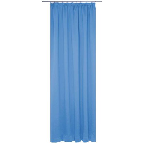 Wirth Vorhang WIRTH „Dim out“ Gardinen Gr. 325 cm, Kräuselband, 142 cm, blau Kräuselband nach Maß