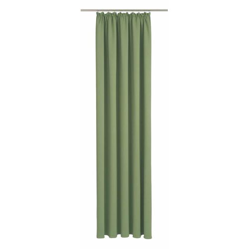 Wirth Vorhang WIRTH „Dim out“ Gardinen Gr. 245 cm, Kräuselband, 145 cm, grün Kräuselband