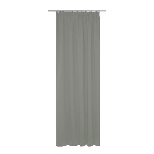 Wirth Vorhang WIRTH „Dim out“ Gardinen Gr. 385 cm, Kräuselband, 142 cm, grau Kräuselband nach Maß