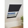 HECHT INTERNATIONAL Insektenschutz-Rollo "für Dachfenster" Rollos weißschwarz, BxH: 110x160 cm Gr. 160 cm, 110 cm, schwarz Rollos