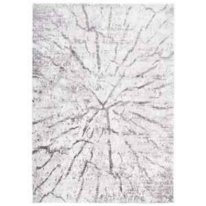 Tapiso Alfombra de salón beige crema gris vintage suave 140 x 200 cm
