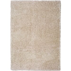 Atticgo Alfombra lisa en beige 140X200 cm