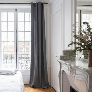 Decoclico Cortina con antracita gris lavado lavado oslo - 140x280 cm