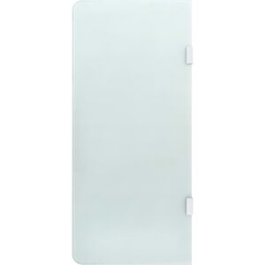 vidaXL Panel privacidad de urinario de pared vidrio templado 90x40 cm