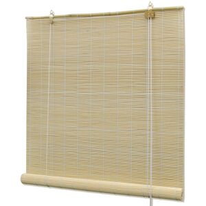 vidaXL Persianas enrollables de bambú natural 150x220 cm