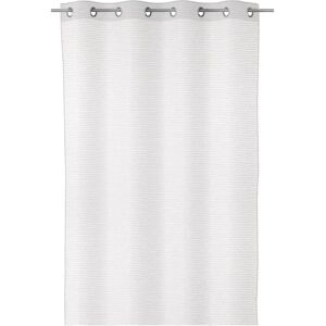 LOLAhome Visillo de hilos confeccionado de tela blanco de 260x140 cm