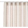 Stor Planet Linum 280x300 Cm Eyelets Curtain Beige