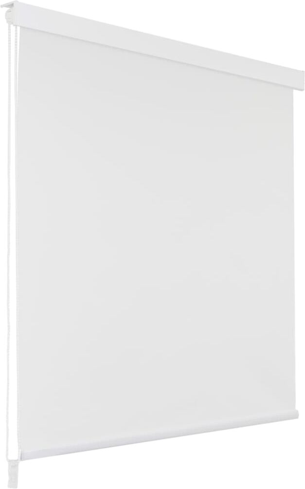 vidaXL Persiana enrollable de ducha 160x240 cm blanco