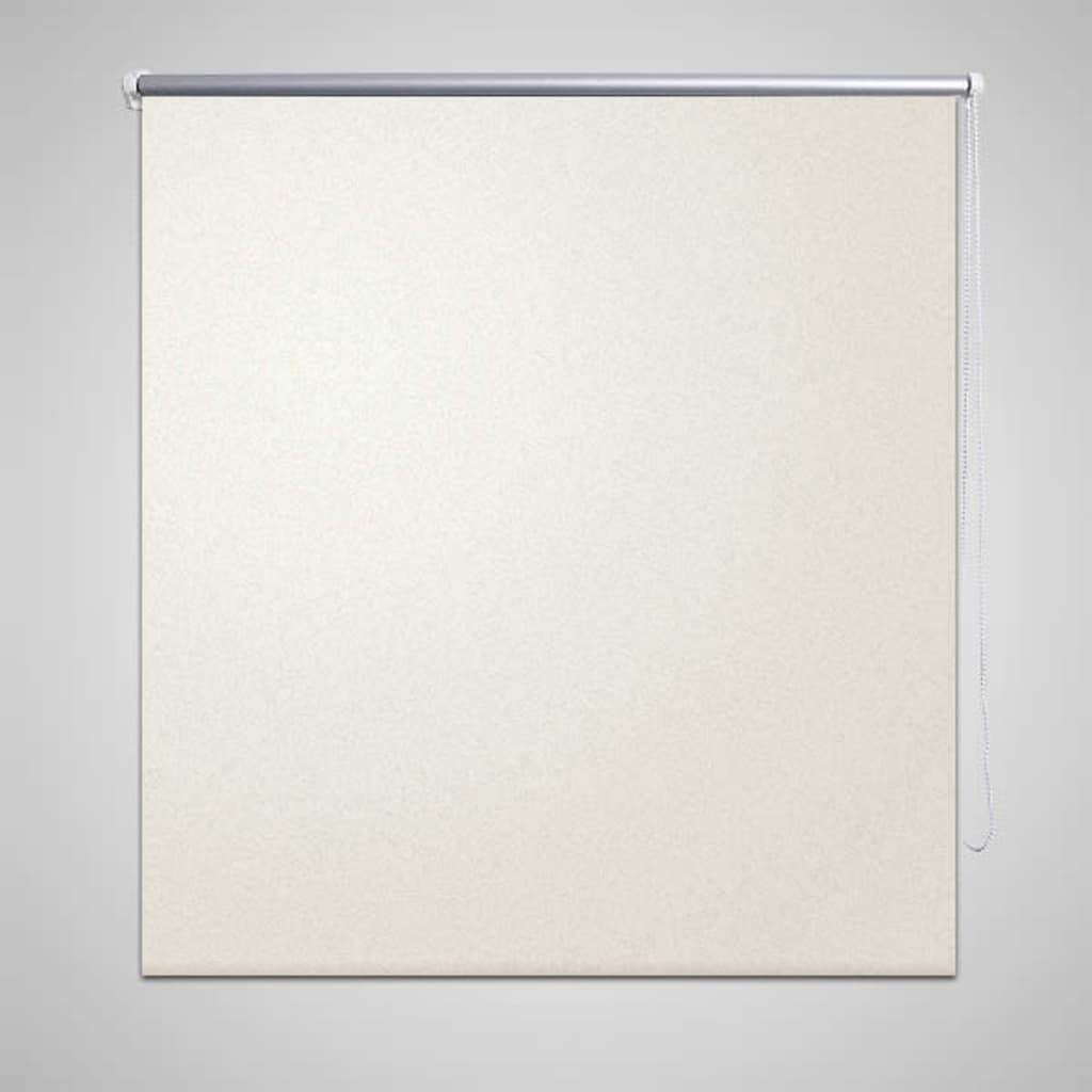 vidaXL Estor Persiana Enrollable 80 x 175cm De Color Crema