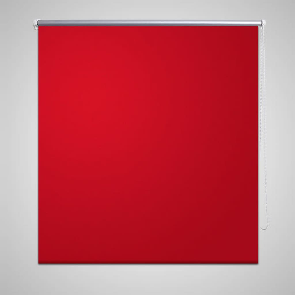 vidaXL Estor Persiana Enrollable 100 x 230 cm Rojo