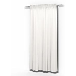 Single Curtain Panel, Soft White, Linen - Bemz