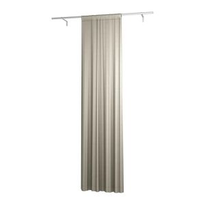 Single Width Curtain Panel with Tunnel/Creaseband, 250 cm, Natural, Linen - Bemz