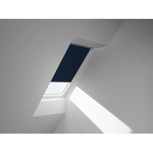 Store occultant fenêtre de toit - Polyester - Bleu foncé - 114x118cm