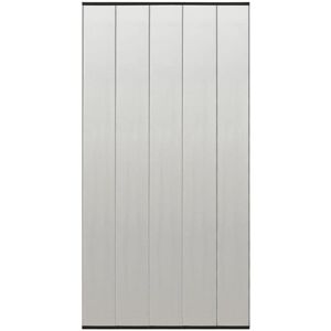 Vidaxl - Moustiquaire de porte rideau en maille 5 pcs Noir 120x240 cm n/a - Publicité