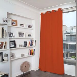 Rideau Phonique Occultant et Thermique Moondream Orange Foncé 140x260 cm - Orange Foncé