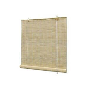 VIDAXL Store à rouleau bambou naturel 100x160 cm - Publicité