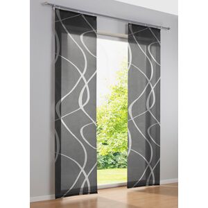 bonprix Panneau coulissant motif vague (1 pce.) gris 1 (h/l: 145/57 cm)/2 (h/l: 175/57 cm)/3 (h/l: 225/57 cm)/4 (h/l: 245/57 cm) - Publicité