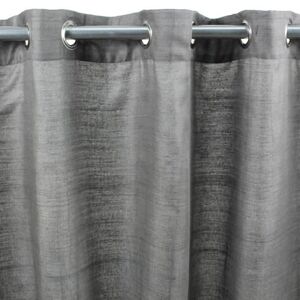 The Deco Factory SOYANCE - Rideau à œillets en coton effet soie sublimera votre intérieur 130 x 250 cm Rose Fuchsia - Publicité