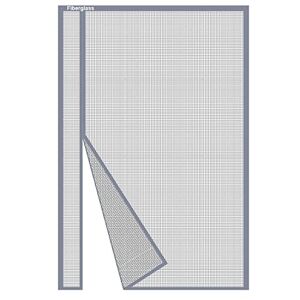 Risareyi Moustiquaire Porte Magnétique 170x200cm, Rideau Moustiquaire Porte Fenetre Ouverture Latérale en Fibre de Verre Gris Anti-Moustiques pour Balcon, Fermeture Automatique Moustiquaire Aimantée - Publicité