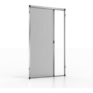 Moustiquaire plissée Pour Porte et porte-fenêtre latérale magnétique avec rail mince et filet plissé NoFlyStore PLATINUM.02