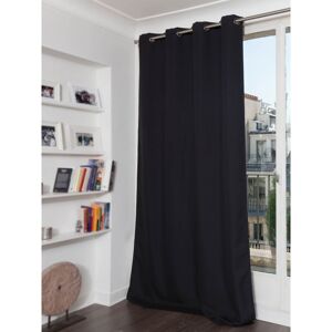 Moondream Rideau phonique thermique occultant noir 140x260 Noir 260x1x140cm