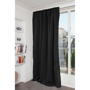 Moondream Rideau phonique thermique occultant noir 140x260 Noir 260x1x140cm