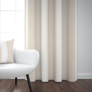 Maison Jean-Vier Rideau blanc 176x250 Blanc 250x1x176cm